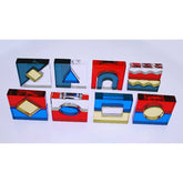 BLOCCHI ACRILICI COLORATI